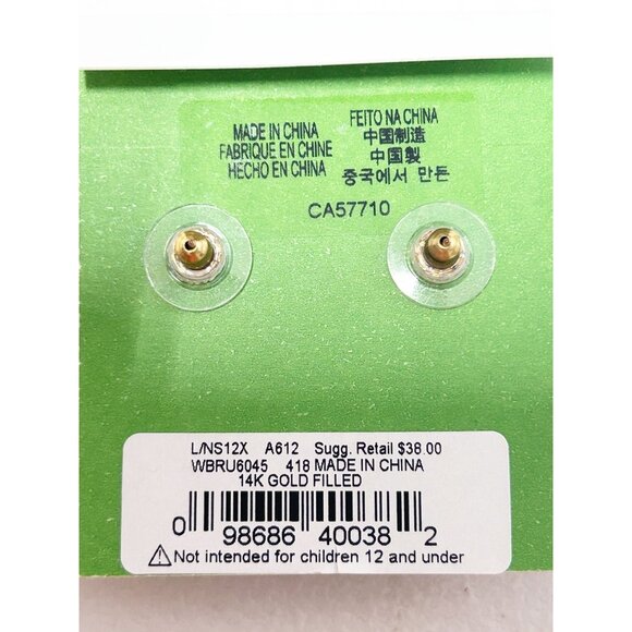 Kate Spade Cause A Stir Graduated Stone Necklace & Stud Earring Set - NWT - Picture 8 of 8